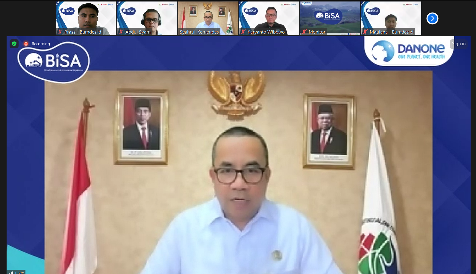 Kick Off Program BINA DESA Untuk Indonesia Sejahtera